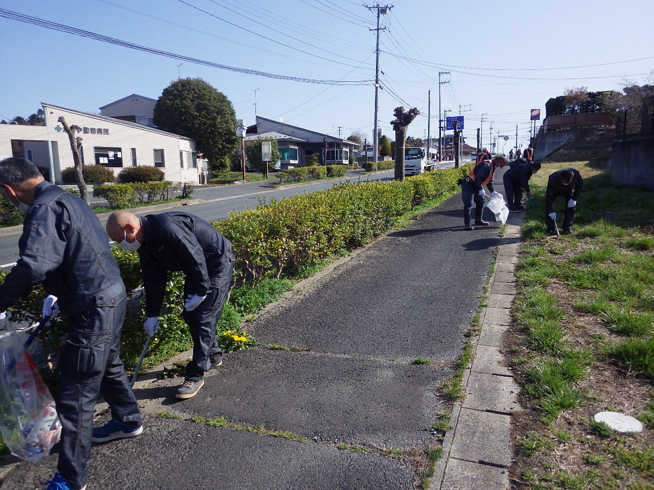 道路清掃ボランティア