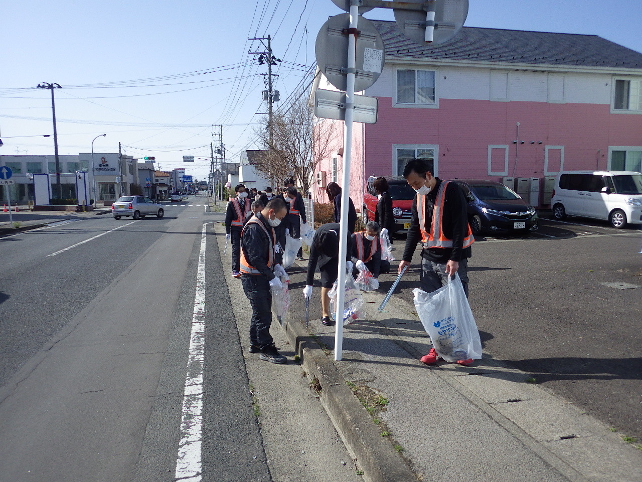 道路清掃ボランティア